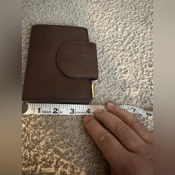 Vintage Buxton Brown Leather  Wallet full grain cowhide exterior - Picture 13 of 14